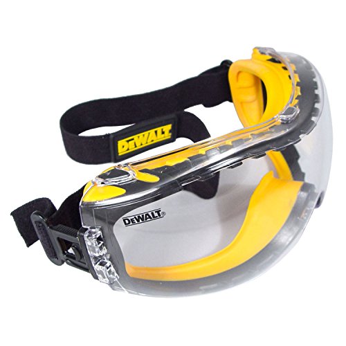 DeWalt DPG82 Anti-Fog Dual Mold Safety Goggle - Clear, 1 Pair