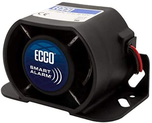 Ecco Safety Group Ea9724 Smart Alarm: Multi-frequency, 77-97db, 12-24vdc