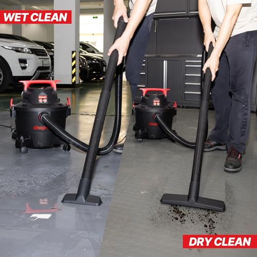 Shop-Vac 6 Gallon Wet Dry Vacuum with 4.5 Peak HP, Blower Function and Accessories