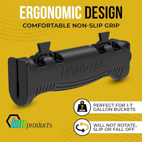 HandTec Bucket Handle Grip - Replacement Rubber Handle (1 Pack) TEC Products