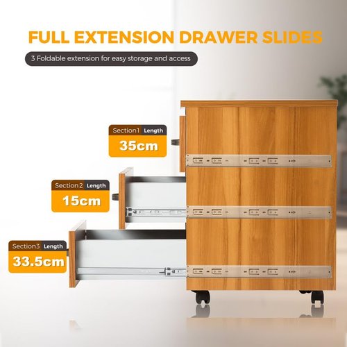 22 Inches Drawer Slides - 10 Pairs Soft Close Drawer Slides Heavy Duty Side Mount Ball Bearing Brushed Nickel Drawer Rails with Mounting Brackets, Silver