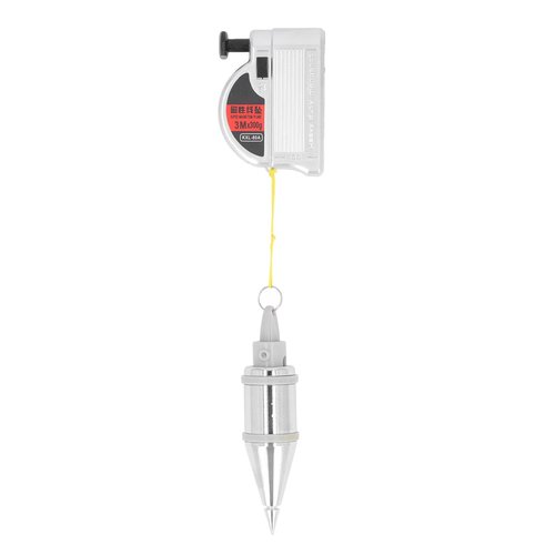 Magnetic Plumb Bob, Alloy Steel Wire Hammer Automatic Hanging Wire Hammer Drop Vertical Measurement Tool for Construction Industry House Decoration