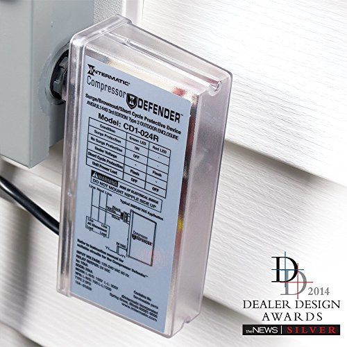 Intermatic Compressor Defender 120-240V Surge Protector for A/C Compressors & Circuit Boards