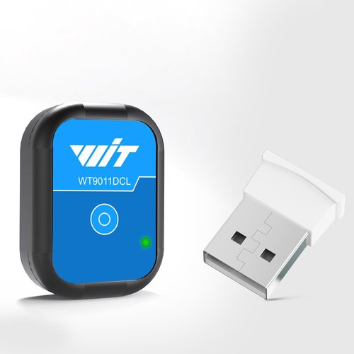 [Bluetooth 5.0 Accelerometer+Inclinometer] WT9011DCL MPU9250 High-Precision 9-axis Gyroscope+Angle(XY 0.2° Accuracy)+Magnetometer with Kalman Filter, Low-Power 3-axis AHRS IMU Sensor for Arduino