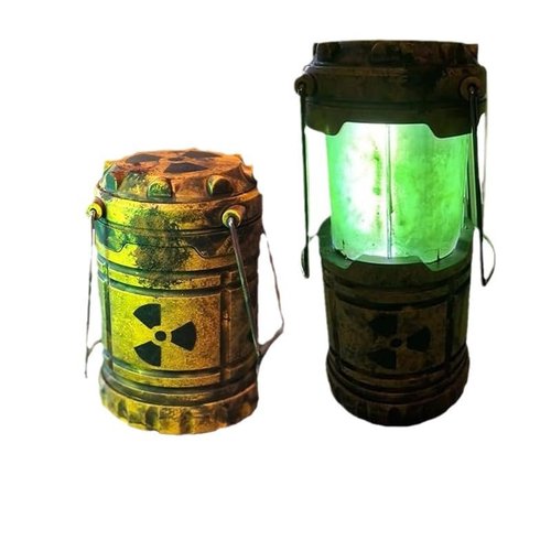 ISZIIZRH Miniature Nuclear Reactor Lamp - Collapsible Portable for Camping, Emergency, Bedroom Decor & Table Centerpiece (C1)