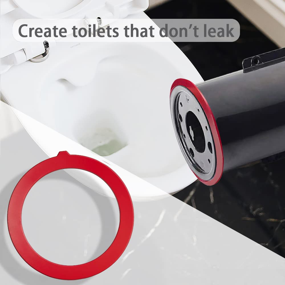 Flush Valve Seal for Kohler, 3 Pack Upgraded Silicone GP1059291 Canister Flush Valve Gasket Replacement Kit, Leak-Proof Toilet Tank Seal Compatible with K-4436, Easy Installation Toilet Repair Parts