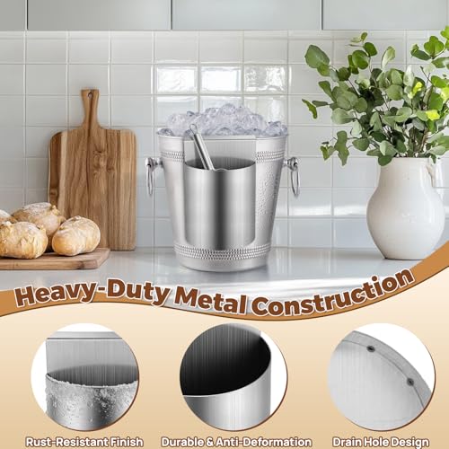 PRETYZOOM Ice Scoop Holder – Hanging Heavy-Duty Ice Scoop/Utensil Organizer for Fridge, Freezer, and Supermarkets