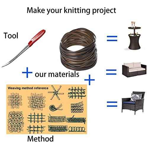 Wicker Repair Tool, Stainless Steel Prying Tool with Silicone Handle Cover, Dragon Pattern No Metal Burrs Rattan Pick for Patio Furniture Basket Fix/Webbing-30