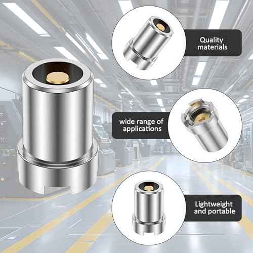 8 PCS 510 Thread Magnetic Adapter for Electronic Devices
