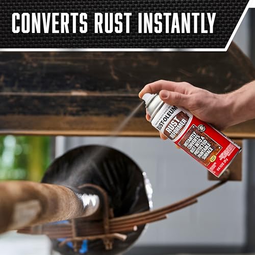 Rust-Oleum Stops Rust Reformer Black Spray Paint - 6 Pack for Metal Rust Conversion