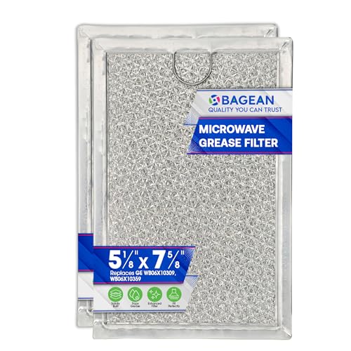 Bagean 7.6 x 5.1 GE Microwave Filter WB06X10309 Replacement (Variation 2)