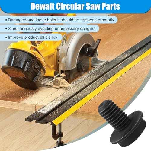 648697-00 648697-00-2 Blade Bolt, Circular Saw Replacement for DeWalt Blade Bolt DC390K DC310K DC390B DCS372B DCS372KA DCS373B DCS373L2 DCS373P2 DCS373M2 Reverse Threaded (2 Pack)
