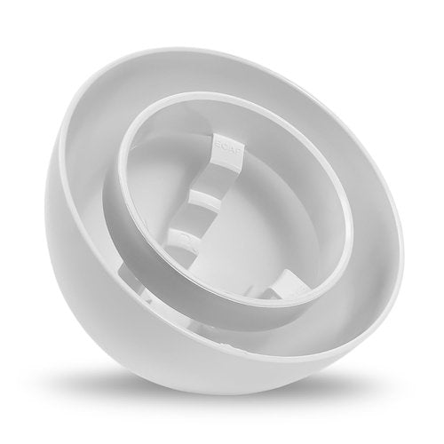 E-CAP321 PVC Vent Cap for Furnace Flue Pipe | Hemispherical GELOY CR7520 Resin Cover | Keep Small Animals Out of Exterior Vent Outlets | Exhaust Vent Cap Fits PVC Flue Pipe Sizes 1.5",2", & 3"