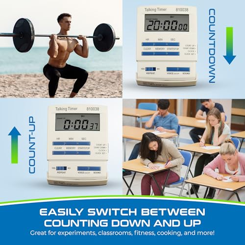Sper Scientific Talking Lab Countdown Timer - 1 Pack