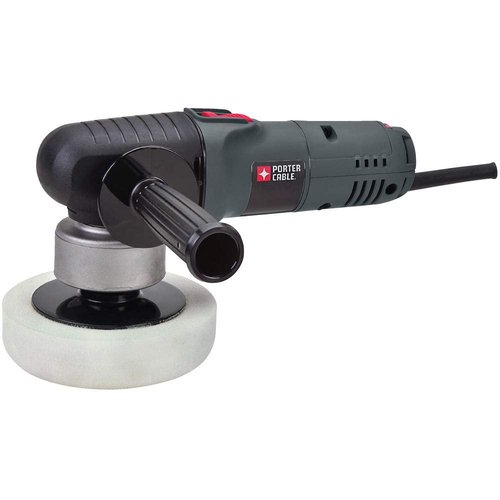 PORTER-CABLE Buffer Polisher, Car Polisher for Car Detailing, 6-Inch, Orbital, Variable Speed (7424XP)