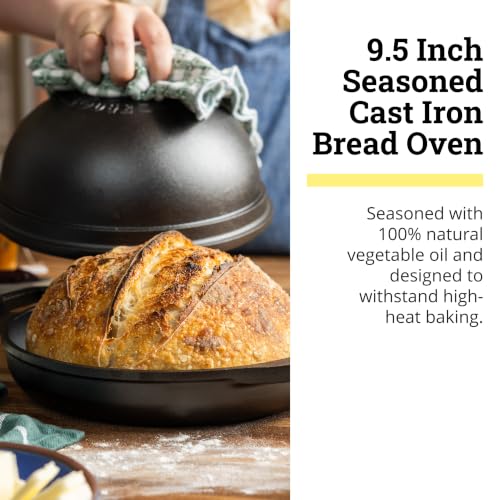 Lodge Chef Collection 9.5-Inch Cast Iron Bread Oven