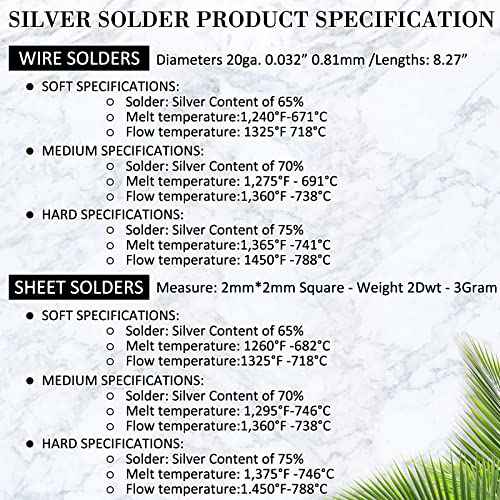 Sadnyy 330 Pcs 3 Grams Silver Jewelry Solder Chip and 3 Pcs Soft Medium Hard Silver Solder Wires, Ultra Tiny Medium Density Precut Chips Easy Welding Equipment for Jewelry Making 2 x 2 mm (E, M, H)