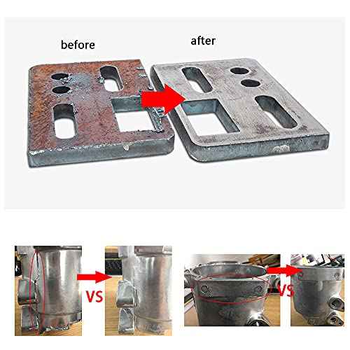 6 inch Wire Wheel for Bench Grinder,Coarse Crimped Wire 0.012-Inch with 1/2'' and 5/8'' Arbor Hole,1PC