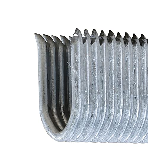 Freeman 9-Gauge 1-1/2" Galvanized Fencing Staples - Heavy Duty, Rust-Resistant, 1000 Pack