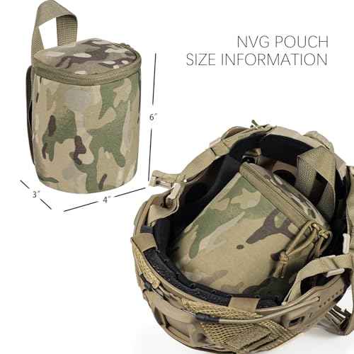 Tactical NVG Pouch£¬MOLLE Night Vision Carrying Case£¬Soft Padded Multi-Purpose Utility Pouches.
