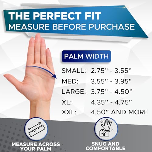 CHAMPION Nitrile Orange Gloves, 8 Mil, Industrial Strength, Automotive & Mechanic Gloves