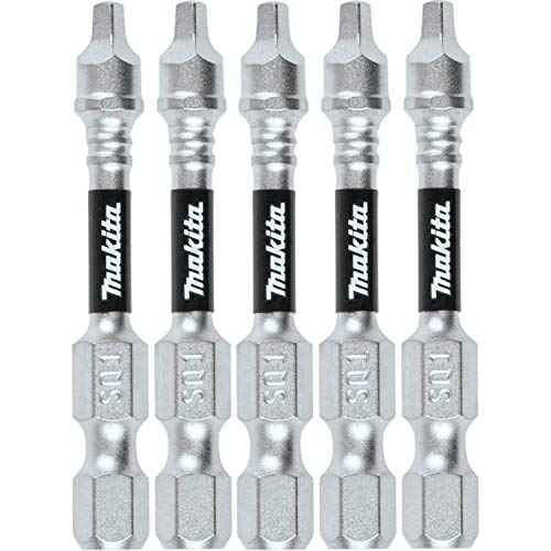 Makita E-00935 Impact XPS¢â #1 Square 2" Power Bit, 5/pk