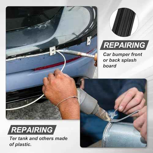 Plastic Welding Rods, Welder Rod High-Strength Waterproof Fit for Repairing Plastic