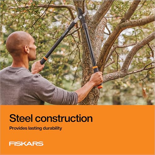 Fiskars 28-Inch Garden Bypass Loppers with 1.5-Inch Cut Capacity - Standard Version