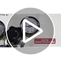 Dbgogo Dual Gauge CGA-320 CO2 Regulator for Kegerator - Threaded Fitting