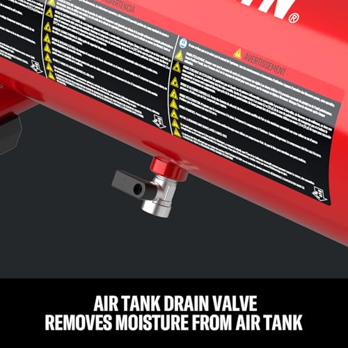 CRAFTSMAN 2 Gallon Portable Air Compressor with 10 Accessories, 125 PSI, Oil-Free, Light Weight