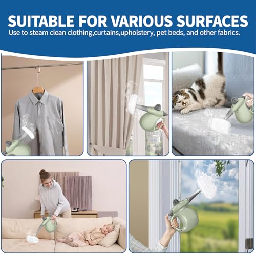 NXPPYY 16-Pack Universal Microfiber Cloths for Steam Cleaners – Replacement Pads