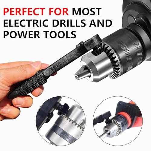 3-in-1 Ratchet Drill Chuck Key Wrench,Mini Ratchet Drills Chuck Spanner, Universal Chucks Key Replacement Tool for Drill, Wrench Drill Keys Chucks For Electric Drills And Power Tools