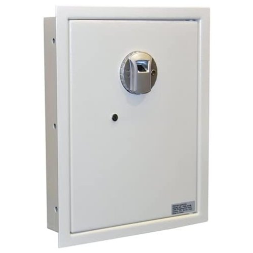 Protex Safe Fingerprint Wall Safe (FW-1814Z), fingerprint locking system, Burglary Resistant wall safe, digital electronic locking system, velvet interior, automatic door opening, 2 Removable shelves