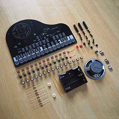DIY Piano Soldering Project Kit Electronics Solder Practice Kit, Great STEM Project and Gift, Multi-Function