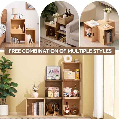 KIRIGEN Modular Open Storage Cube F26-DBR