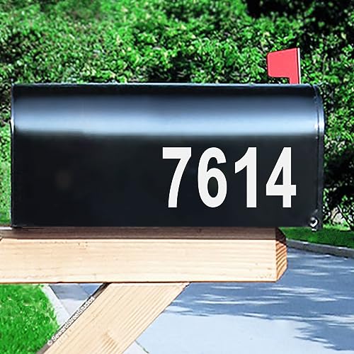 OLADOT Reflective Mailbox Numbers Stickers 3x3 & 4x2 Waterproof Self-Adhesive