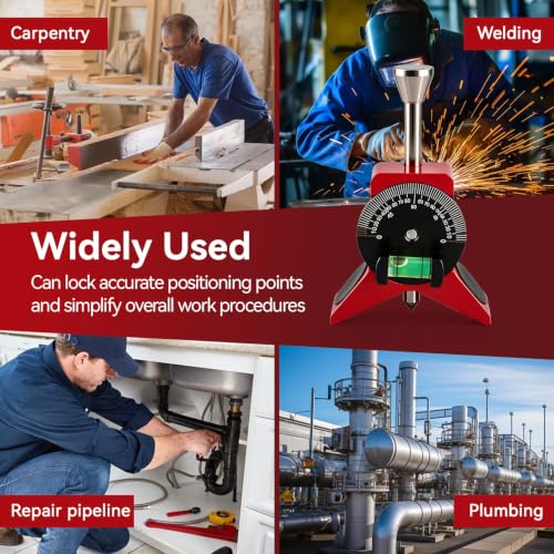 Pipe Center Finder, Flange Wizard Finder Fitting Tools to Measure