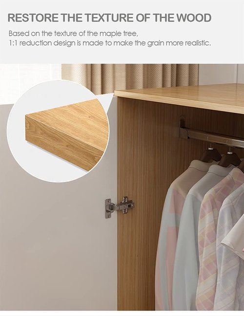 Sevalo Wood Contact Paper Wood Peel and Stick Wallpaper Light Wooden Grain Contact Paper for Cabinets and Drawers Self Adhesive Removable Wallpaper 17.7inW 118inL Oak Natural Easy to Install & Clean