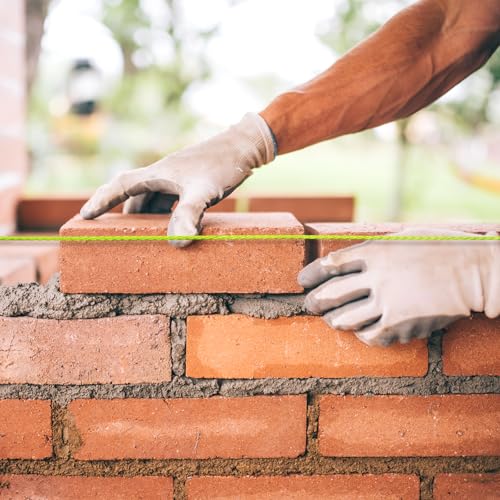 Mason Line String Line,300 Ft Length Nylon Twine,18 Braided Nylon String for Gardening Or Masonry Tools,Twine String for Gardening,Pink