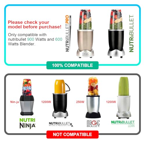 GuanQiao Replacement Extractor Blade for NutriBullet 600W/900W Pro Series Blender – 1-Pack