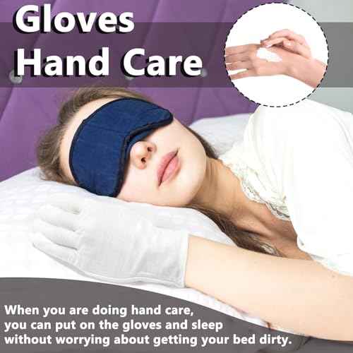 12 Pairs White Cotton Gloves Soft Hand Gloves Dust-Free Work for Men Women Art Crafting, Jewelry Handling, BBQ, Eczema Care, Coin Jewelry Watch Inspection, Dry Hands Sleeping, Archiva, Medium