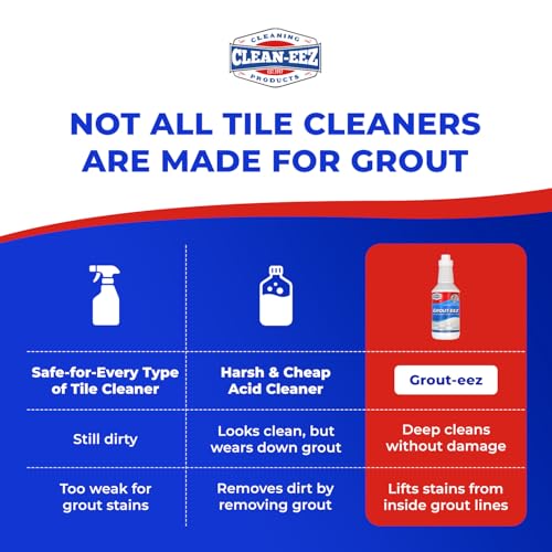 Clean-eez Grout-eez Heavy-Duty Grout & Tile Cleaner 32oz - Single Bottle