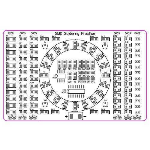 Gikfun DIY SMD SMT Welding Practice Soldering Skill Training Board Ek7028