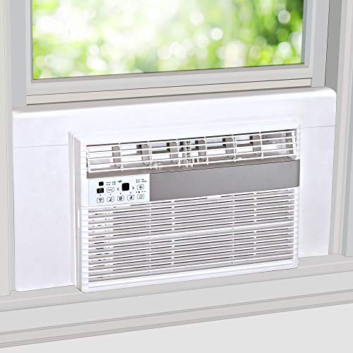 Breeze Stop Insulation Side Panels for Window AC Units, Fits Up to 36" Wide, White
