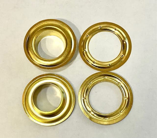 #7.5 (1'') ClipsShop Brass Grommets Qty 100