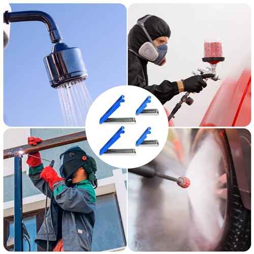 4 PCS Carburetor Cleaning Kit Torch Tip Cleaner Set with13 Cleaning Needles Cutting Torch Tip Cleaner Tool kit Welding Tips for Welding Nozzles Carb Carbon Carburetor Jet Sprinklers Shower Heads