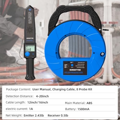 Pipe Locators Precision Blockage Detector for Water pipes underground