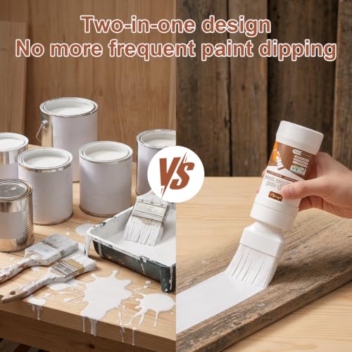 Anirun White Touch-Up Paint Pen for Wood & Furniture, 6.35 Oz, Indoor & Outdoor