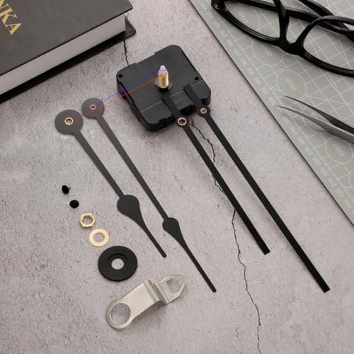 High Torque Clock Movement Mechanism with Long Shaft Replacement for Wall Clocks