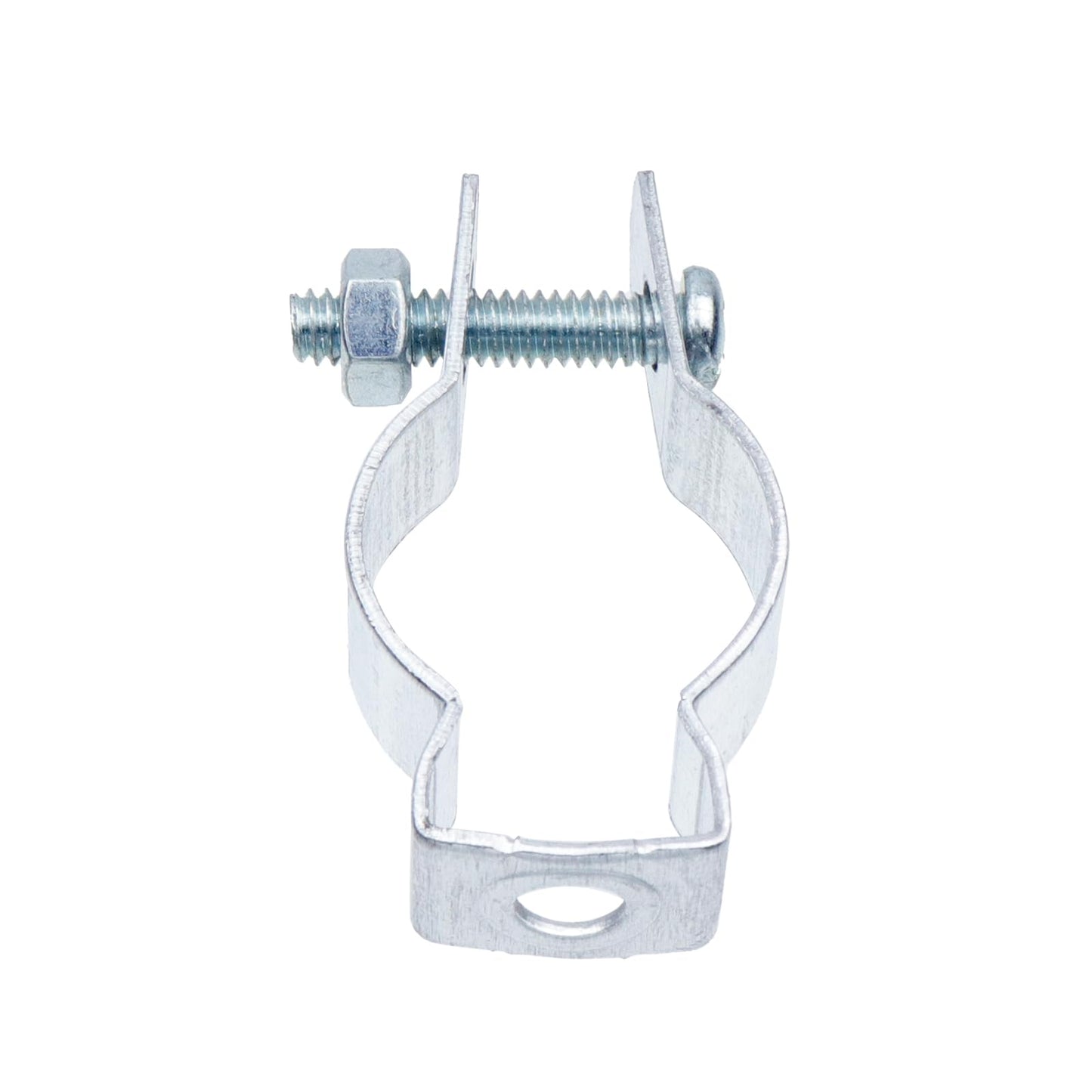 Mewutal 10pcs Conduit Hangers with Bolt 1" Conduit Clamps Conduit Clips Zinc Plated Steel Conduit Brackets for Rigid and EMT Conduit Mounting